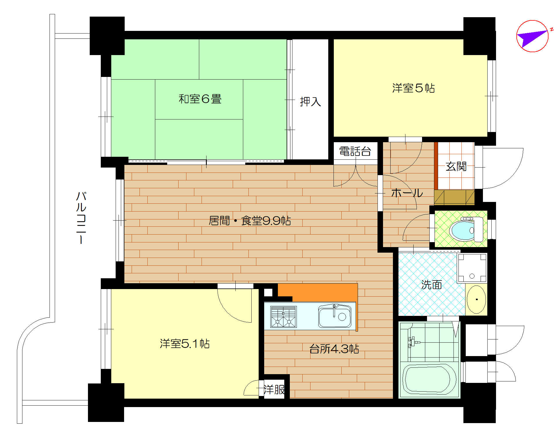 売マンション　ふぁみーゆ紀の川